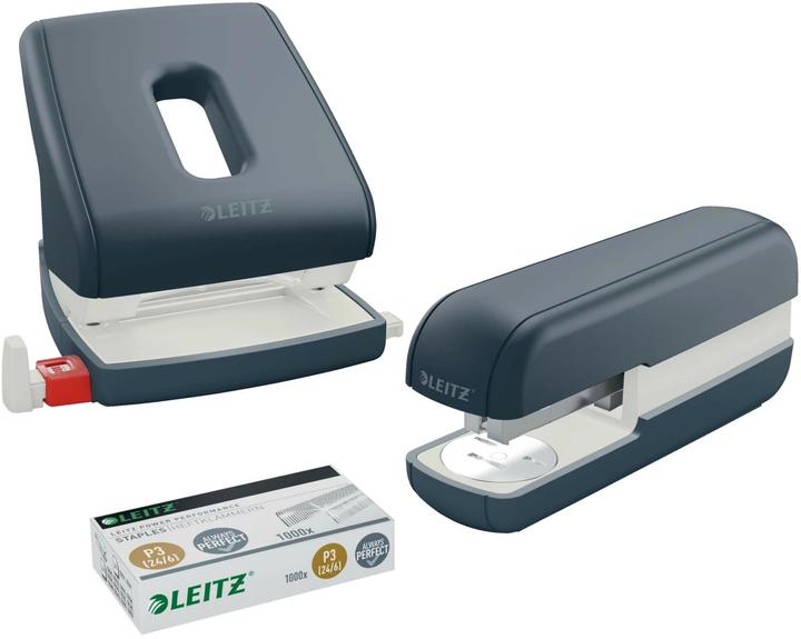 Actual product image Leitz Stapler Cosy 30 pages, grey (30 Sheets)