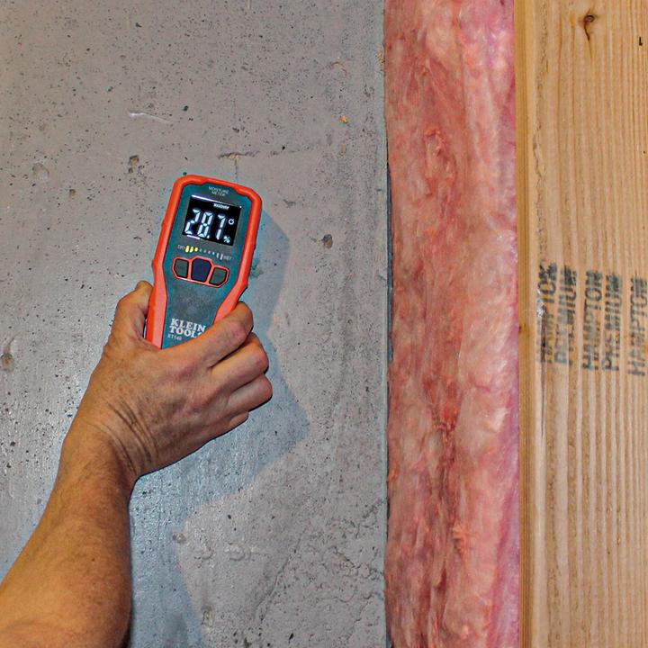 Produktbild Klein Tools ET140 Materialfeuchtemessgerät Messbereich Baufeuchtigkeit (Bereich) 0 bis 100 % vol Messbereich Ho