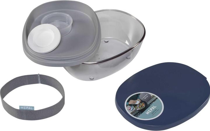 Produktbild Mepal Salatbox Ellipse - Nordic Denim (1.30 l)