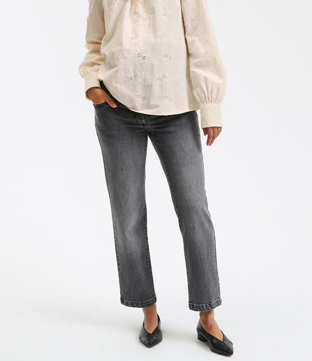 La Redoute Collections Gerade Umstandsjeans mit hohem Dehneinsatz am Bund