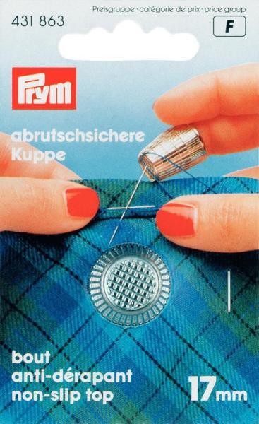 Actual product image Prym Thimble Ø 1.7 cm silver