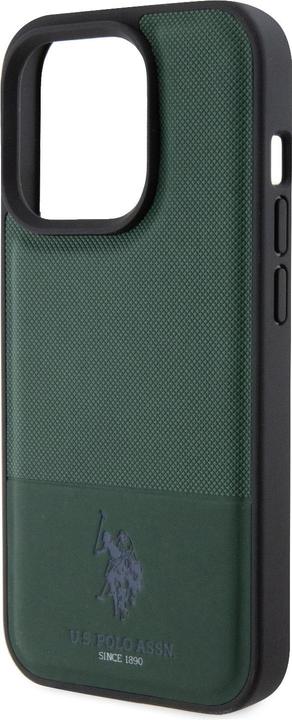 Productafbeelding U.S. Polo Leren hoesje voor iPhone 15 Pro (Apple iPhone 15 Pro)