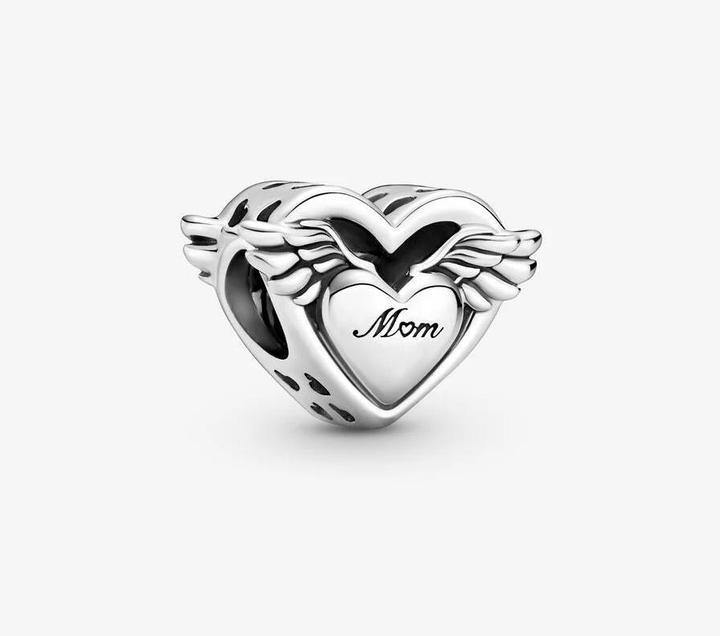 Immagine prodotto Pandora Charm con ali d'angelo e mamma (Argento 925)