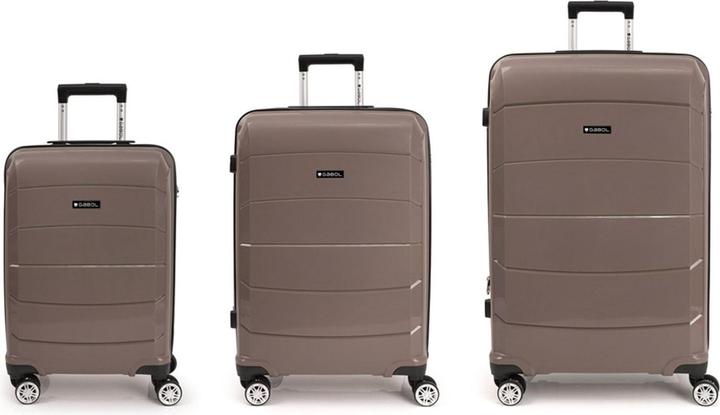 Gabol Midori 4-Rollen Kofferset 3tlg. (215 l, XL (ab 115l))