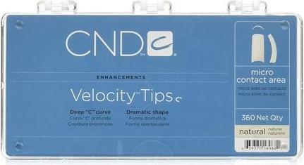 Produktbild CND Creative Nail Tips Velocity False Nails Natural - 360 Count (Natural)