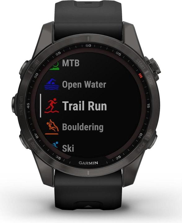 Actual product image Garmin fenix 7S Sapphire Solar (42 mm)
