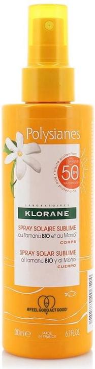 Klorane Monoï & Tamanu (Sonnenspray, SPF 50, 200 ml)