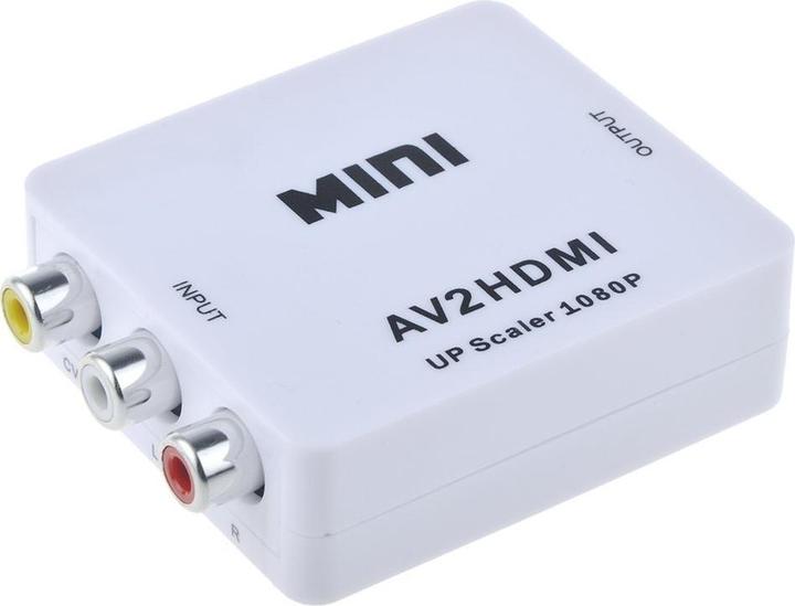 JTI Mini-AV-zu-HDMI-Videokonverter-Adapter 720p 1080p
