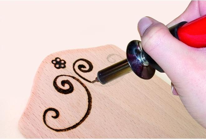 Actual product image Pebaro Wood burning set