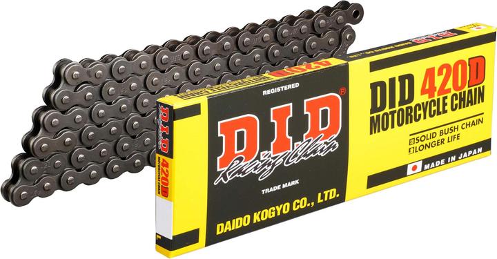 Actual product image D.I.D 420D(B&B) X 120 Mail. Rj