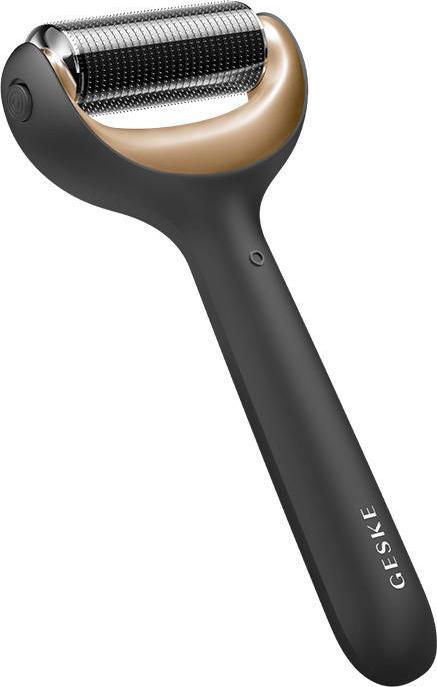 Actual product image Konjac Sponge Roller do mezoterapii igłowej twarzy i ciała 8w1 Geske z Aplikacja (szary)