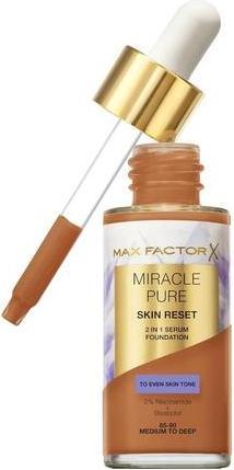 Actual product image Max Factor Miracle Pure Skin Reset 2in1 Serum Foundation - Makeup 30 ml 85-90 Medium To Deep (85-90 Medium To Deep)