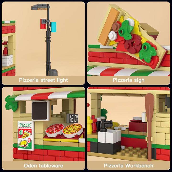Produktbild Mould King Pizzaladen