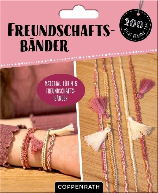 Produktbild Freundschaftsbänder knüpfen (Roségold /