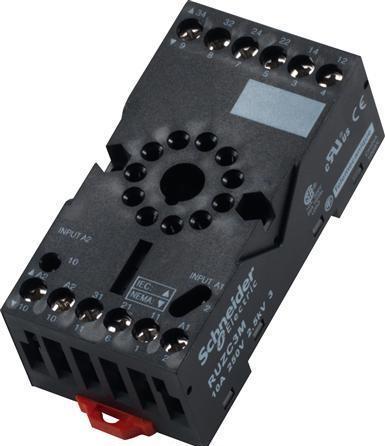 APC Sockel RUZC3M Ausführung des elektrischen Anschlusses Schraubanschluss, Montagear (Relaissockel)