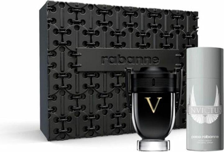 Paco Rabanne Invictus Victory EdP Extrême Spray 100ml Set 2 Artikel Christmas 2023 (Eau de Parfum)