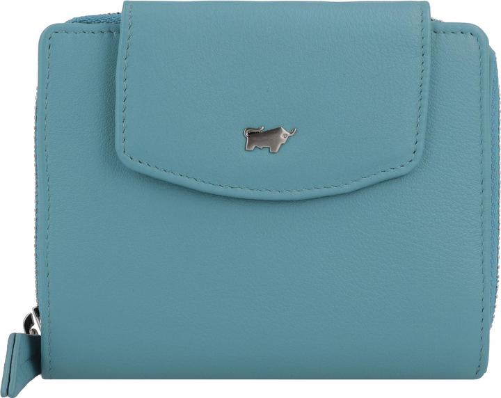 Actual product image Braun Büffel Joy wallet RFID protection leather 12 cm