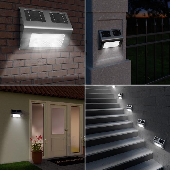 Produktbild Deuba LED Solar Wandleuchte (IP65)
