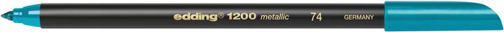 Produktbild Edding Fasermaler Metallic Colour Pen (Petrol, 1 x)