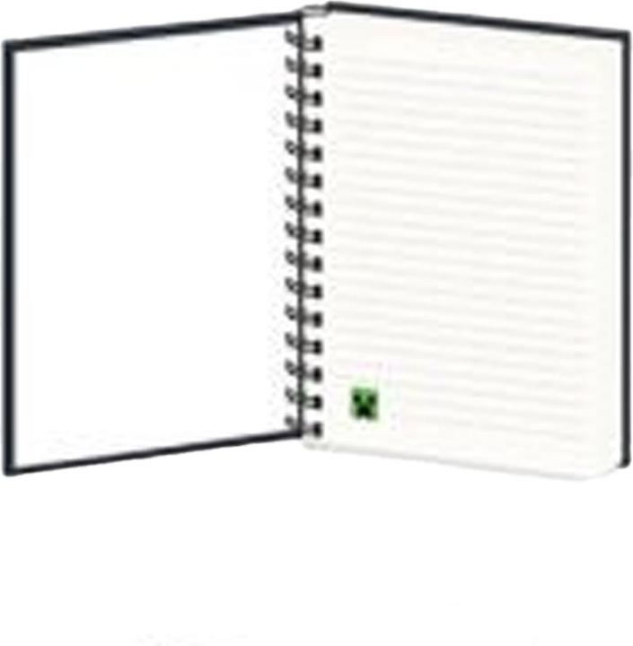 Actual product image Minecraft Sss Boom 3D & Lenticular A5 Wirebound Notebook (A5)