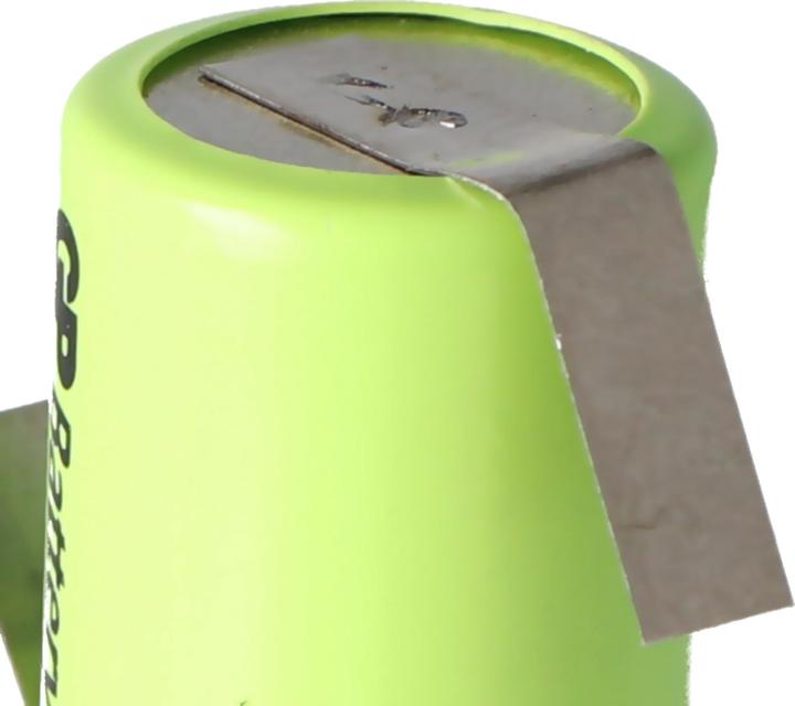 Immagine prodotto AccuCell Akku KAN 1/3AAA Micro mit Lötfahne Z-Form (1 pz., 1/3 AAAA, 150 mAh, Batteria + Caricabatterie)
