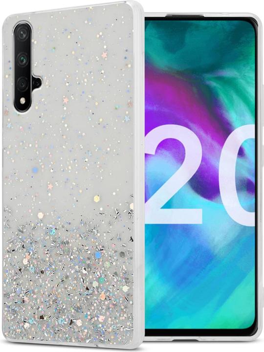 Transparent mit Glitter
