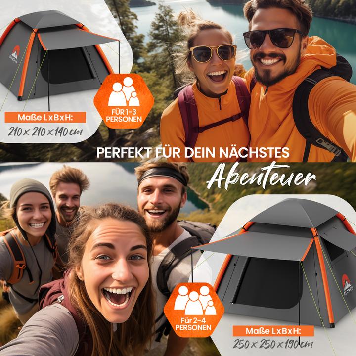 Actual product image Eloneo Inflatable tent (Inflatable tent, 6.50 kg, 4 persons)