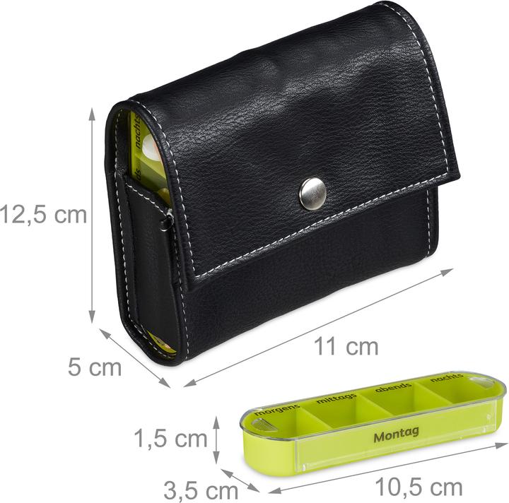 Immagine prodotto Relaxdays portapillole-mensile
