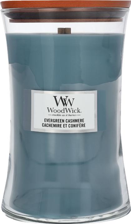 Actual product image WoodWick Evergreen Cashmere Large Jar Scented Candle (609.50 g)