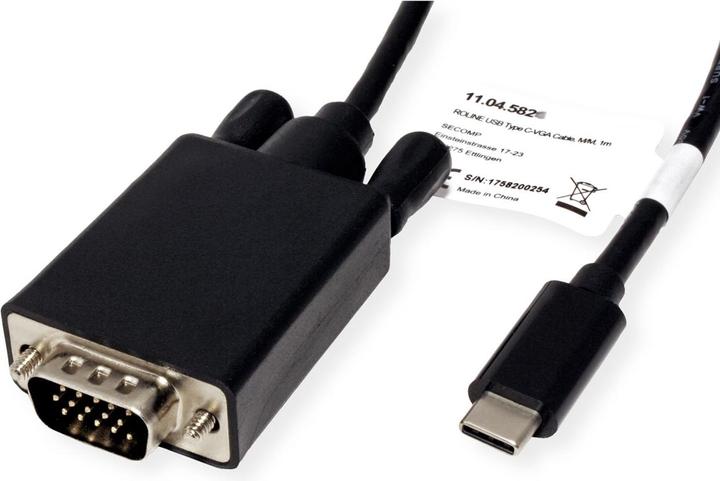 Produktbild Roline USB Typ C — VGA (USB Typ-C, 100 cm)