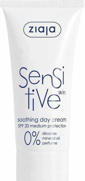 Ziaja Beruhigende Tagescreme Spf 20 Sensitiv E 50 Ml (50 ml, Tagescreme, SPF 20)
