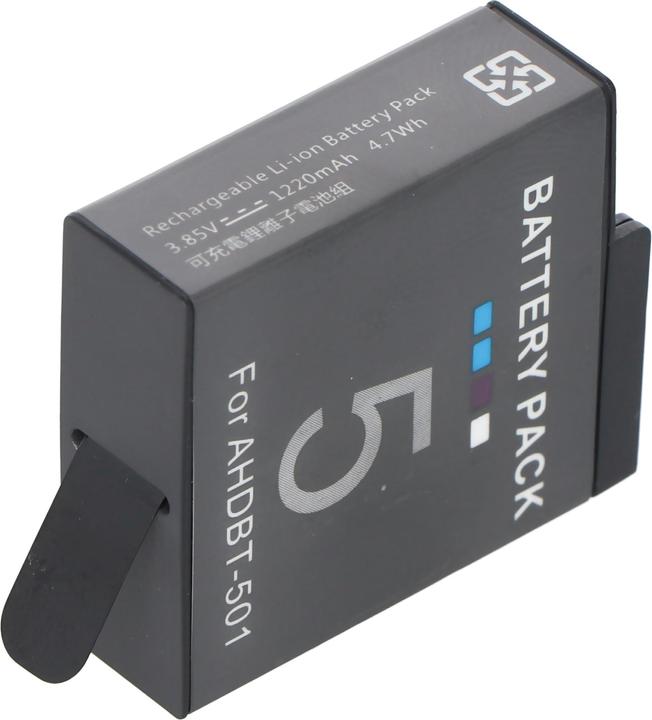 Actual product image AccuCell Akku GoPro Hero 5, AABAT-001 (Camera battery)