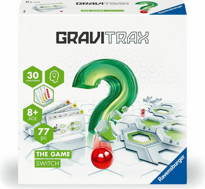 Image du produit Ravensburger 25572 GraviTrax The Game Switch - Jeu de logique pour les fans de circuits de billes