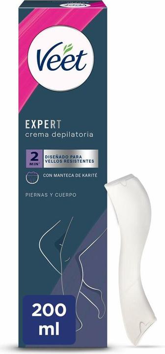 Veet Expert Legs and Body Hair Removal Cream 200ml (200 ml, 1 x)