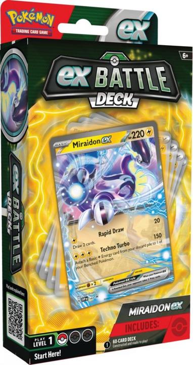 Produktbild Pokémon Battle Deck Cards Miraidon ex (Deck)