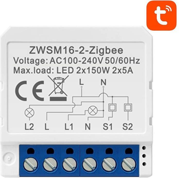 Produktbild Avatto Smart Switch Module ZigBee ZWSM16-W2 TUYA