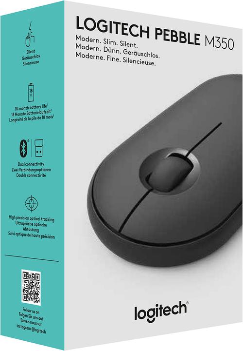 Actual product image Logitech Pebble M350 (Wireless)
