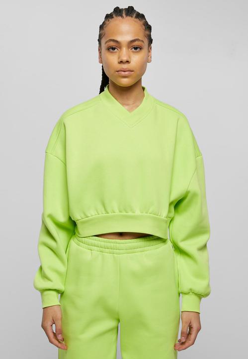Image du produit Urban Classics Ladies Cropped V-Neck (XS)