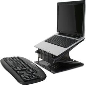 Image du produit Hamlet XTMS100 Support Tiramisu pour ordinateur portable Noir
