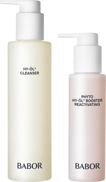 Babor CLEANSING HY-ÖL Cleanser & Phyto HY-ÖL Booster Reactivating Set (Gesichtspflege set)