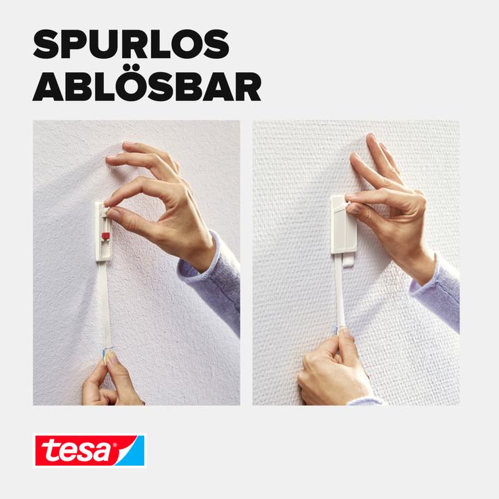 Actual product image tesa Powerstrips SMALL, 1kg holding power, 14x double-sided adhesive strips