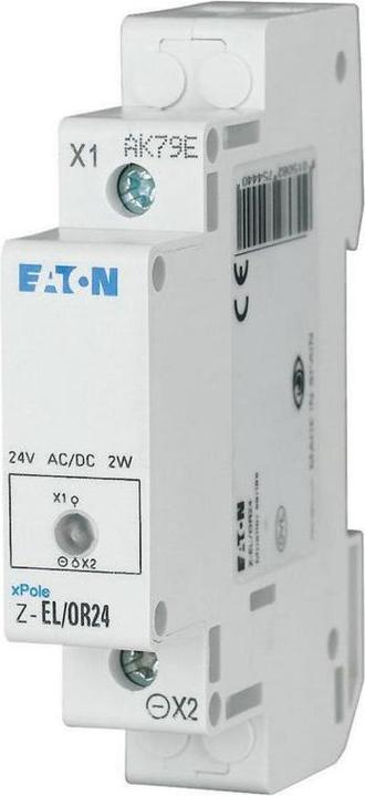 Image du produit Eaton Lampe unique, 230AC/DC, bleu 103131