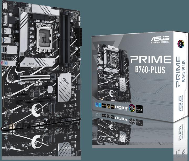Produktbild ASUS Prime B760-PLUS (LGA 1700, Intel B760, ATX)