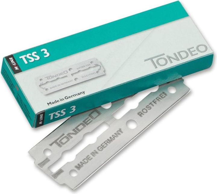 Actual product image Tondeo 10 TSS 3 razor blades (10 x)