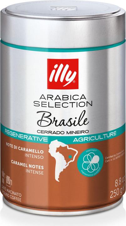 Illy Brazil Cerrado Mineiro (Medium roast, 250 g)