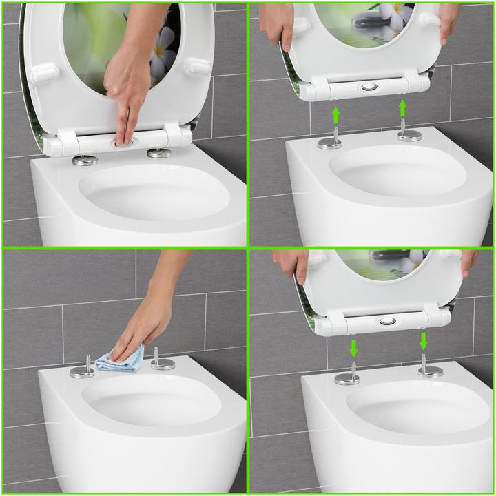 Actual product image Casaria toilet seat