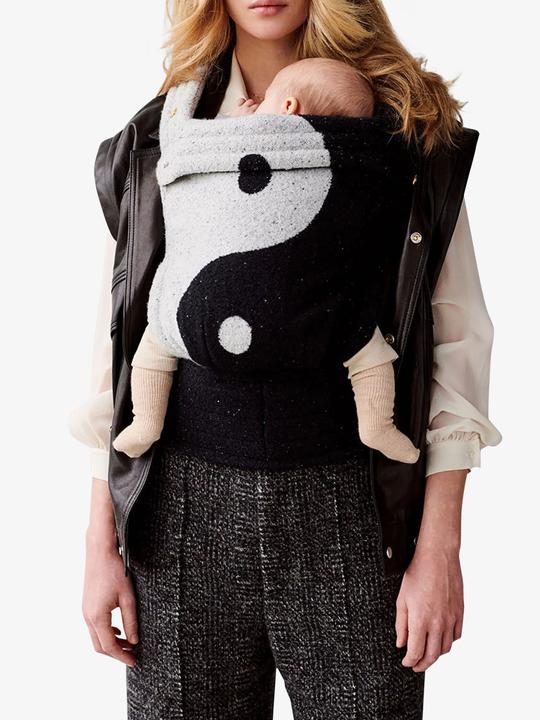 Actual product image Artipoppe Zeitgeist Ying Yang" baby carrier black