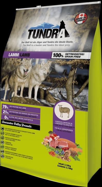 Produktbild Tundra Dog Lamm (Adult, Senior, 1 Stk., 3180 g)