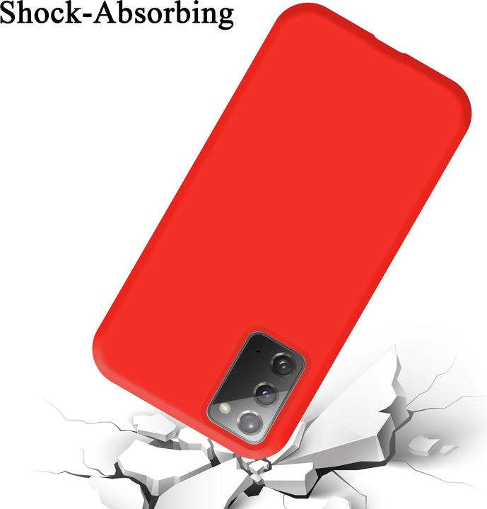 Image du produit Cadorabo TPU Liquid Silicone Case Cover (Samsung Galaxy Note 20)