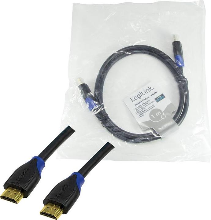 Productafbeelding LogiLink HDMI (Type A) - HDMI (Type A) (1 m, HDMI)